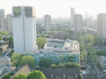Grenfell tower from a distance