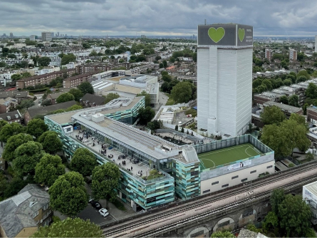 Grenfell from a distance