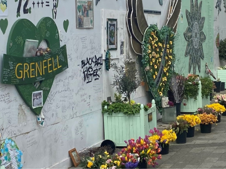 Grenfell Memorial Wall