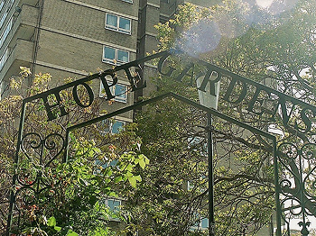 Hope garden entrance