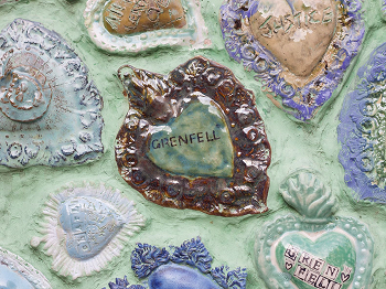 Some Grenfell heart art
